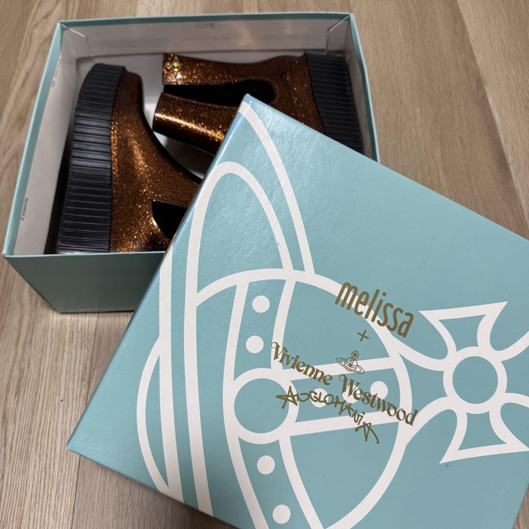 ヴィヴィアンウエストウッド　アングロマニア×Melissa レインブーツ