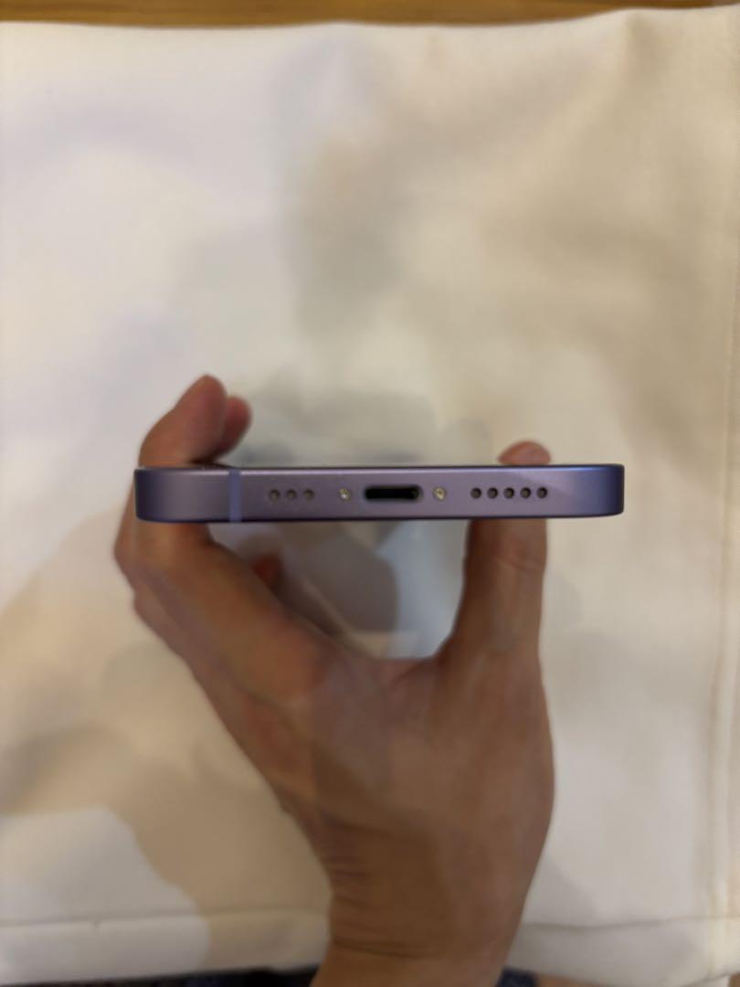 【美品、値下げしました!】iPhone12 パープル 128GB 画像3