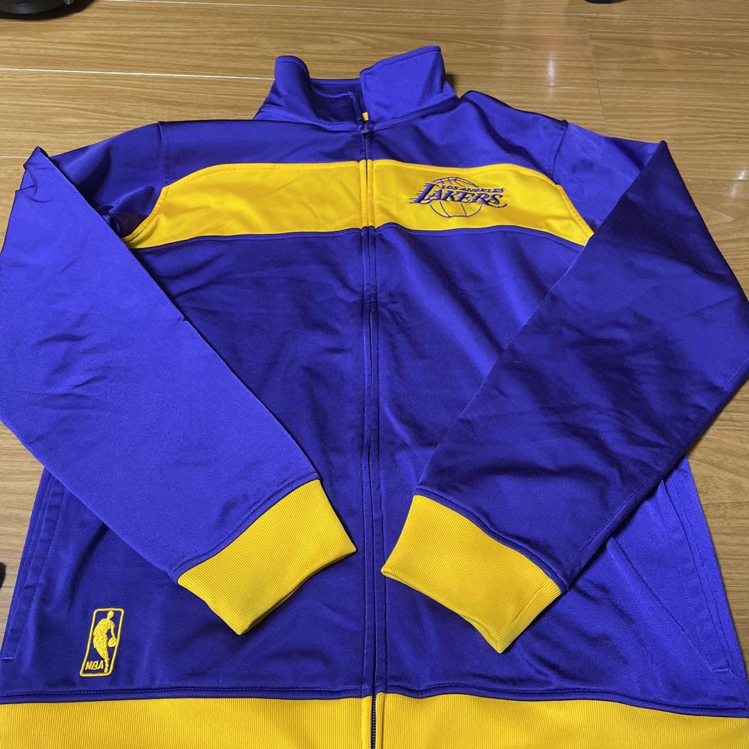 NBA Lakers レイカーズ　アディダス　ジャージ　L
