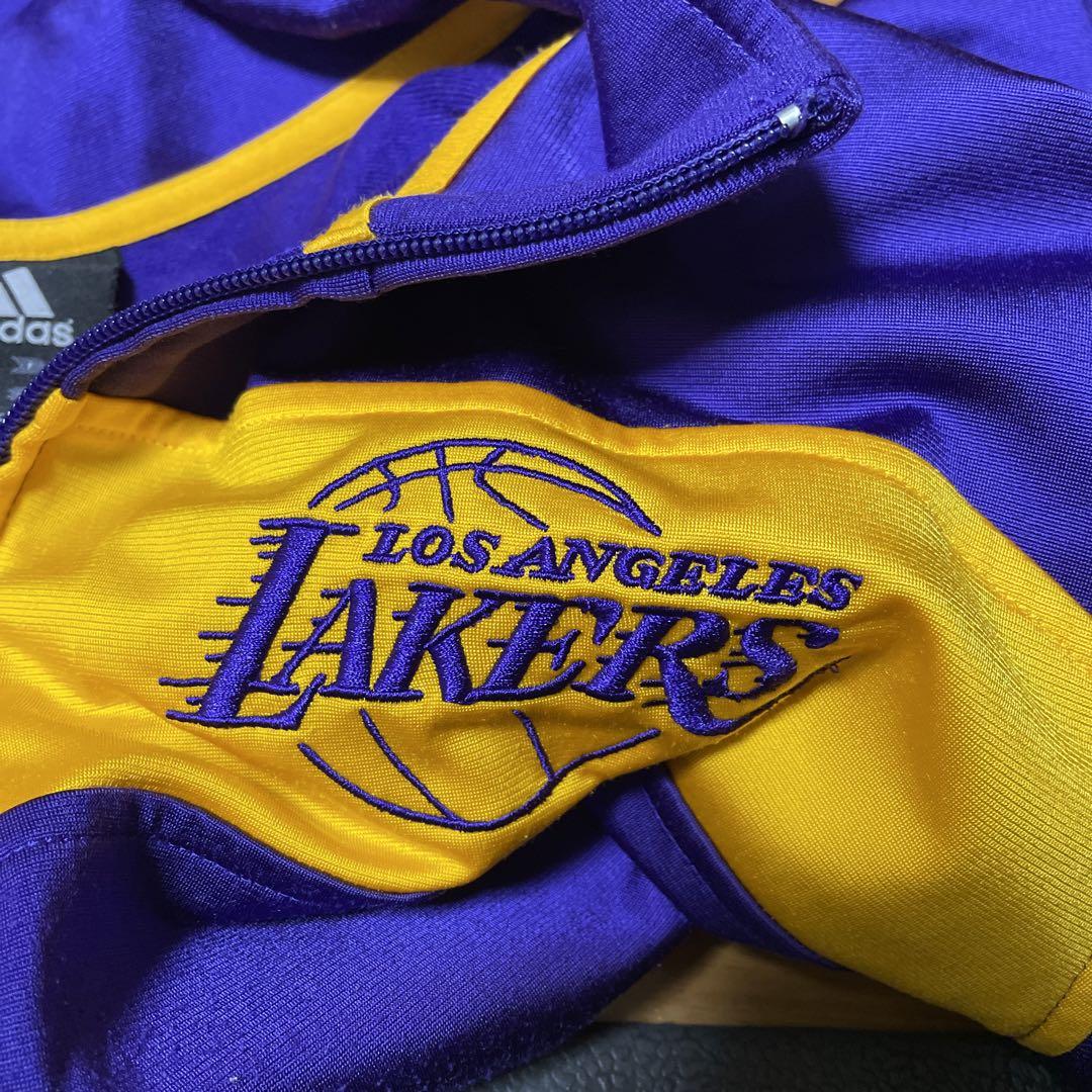 NBA Lakers レイカーズ　アディダス　ジャージ　L