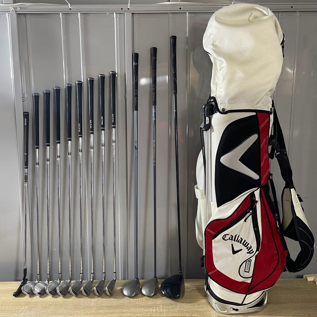 【送料無料‼︎】Callawayゴルフクラブ12本&ゴルフバッグセット‼︎