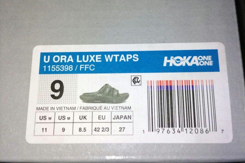 WTAPS × Hoka Ora Olive Drab 27cm　サンダル