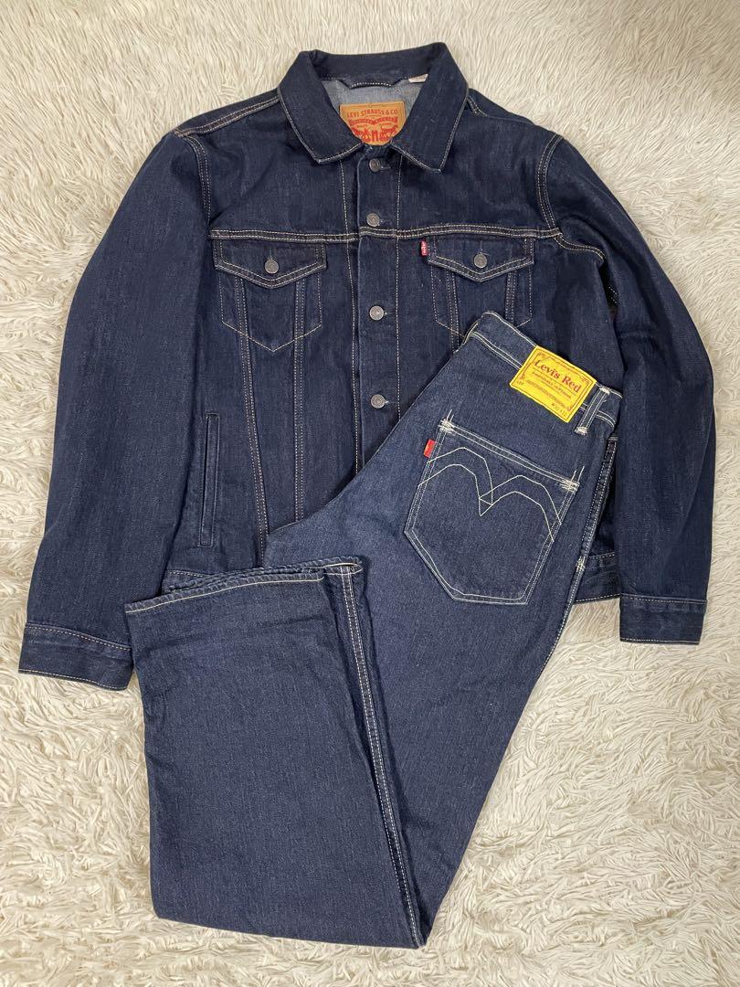 Levi's リーバイス デニムセットアップ 濃紺 4th - メルカリ Levi's リーバイス デニムセットアップ 濃紺 4th - メルカリ