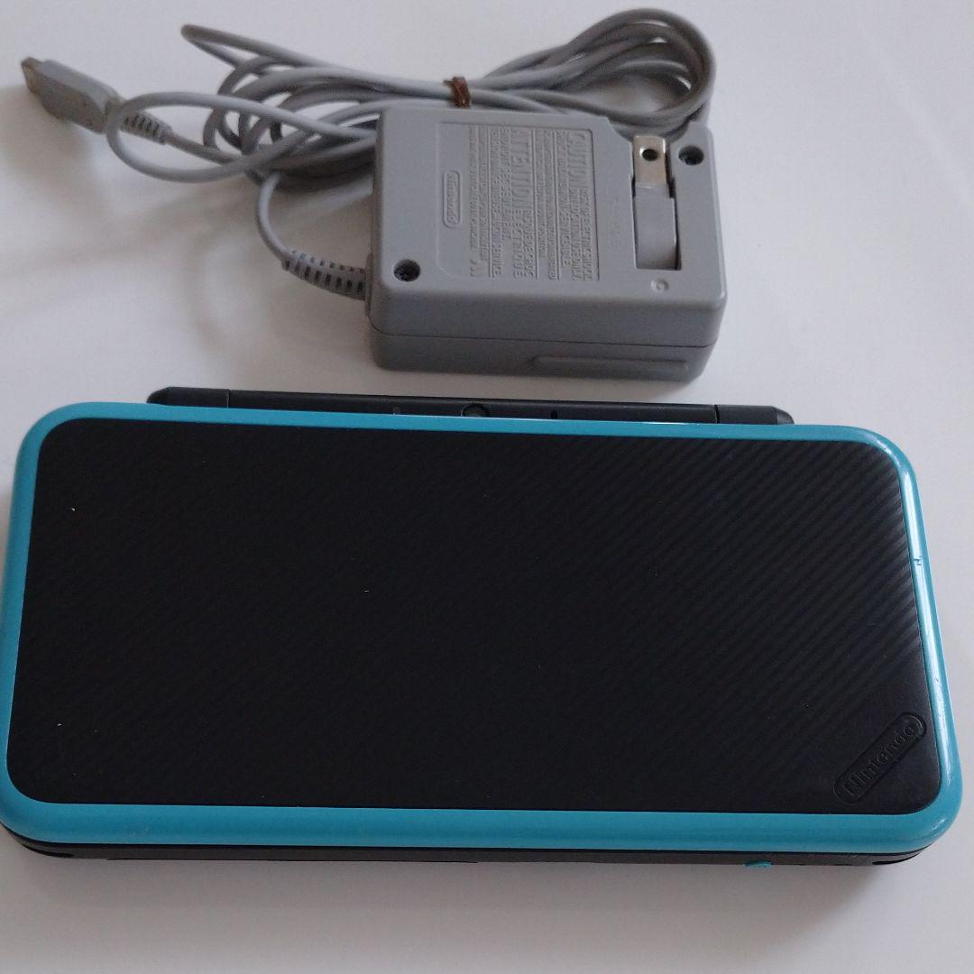 Newニンテンドー2DS LL ブラック×ターコイズ