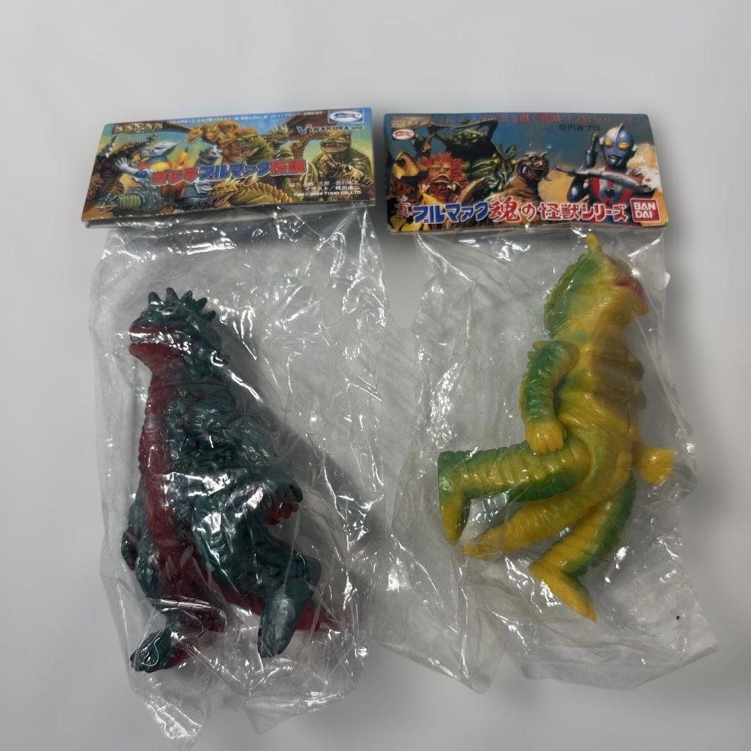 ゲリラ大値下げ イワクラ ゴジラ ブルマァク伝説 ソフビ 8体セット 入手困難品 ゴジラ ブルマァク伝説 ソフビ イワクラ 未開封 20体セット