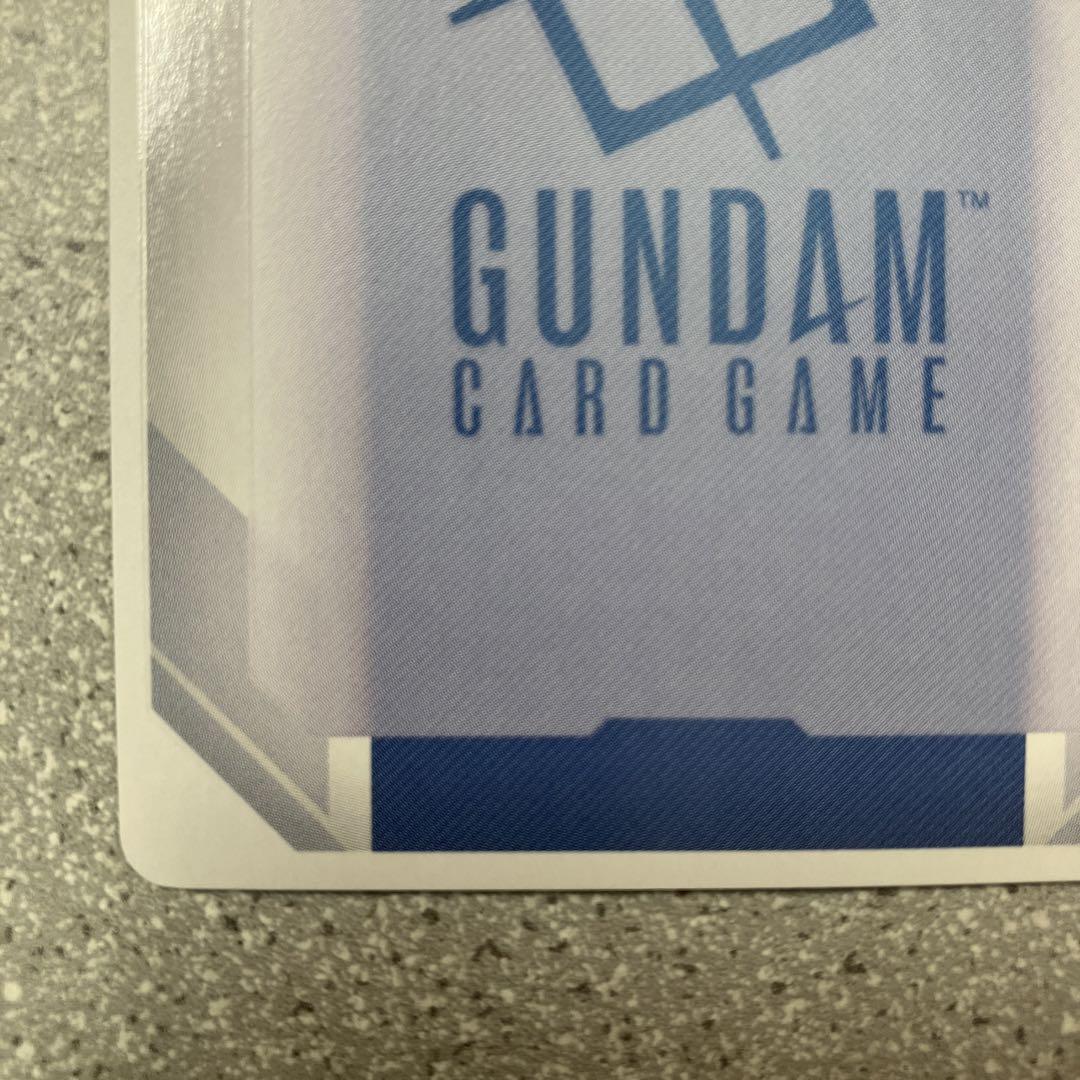 ☆ガンダムカードゲーム☆バナージ・リンクス☆パラレル☆未使用☆β版☆