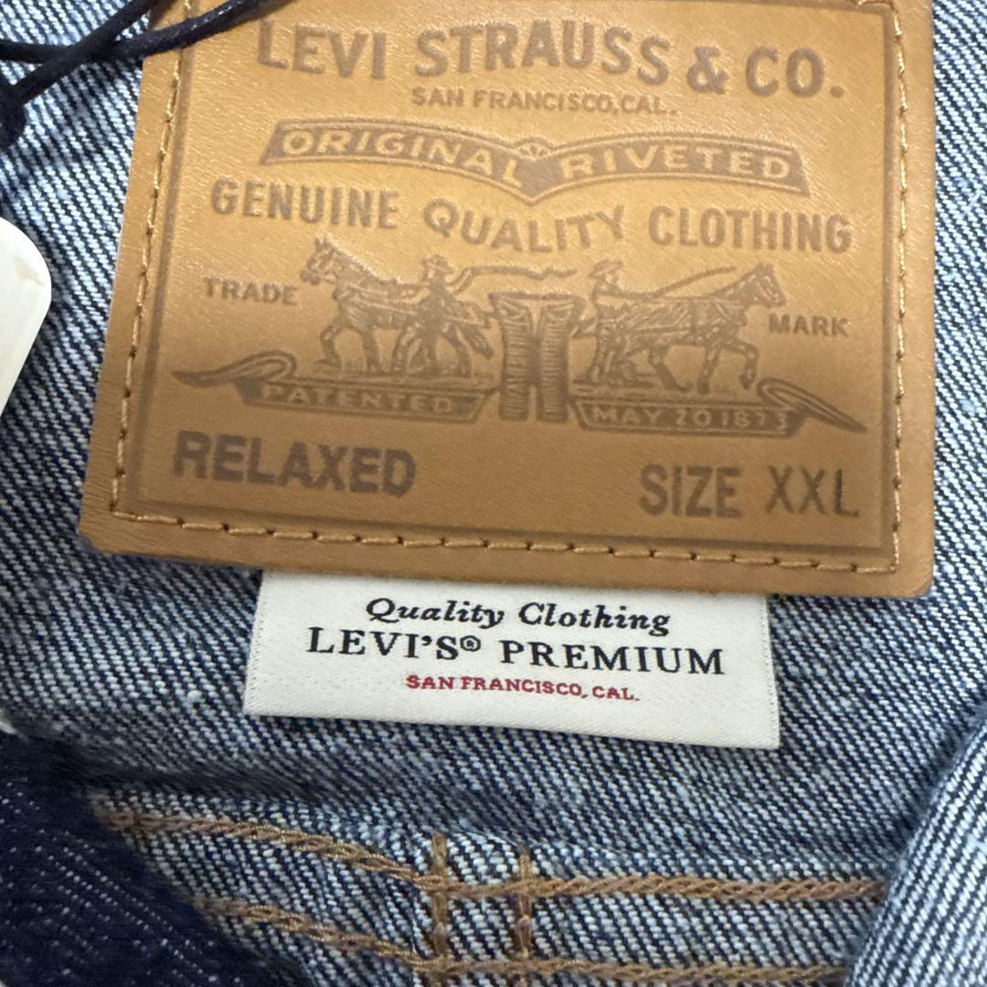 LEVI'S PREMIUM ダークデニムジャケット XXL - メルカリ