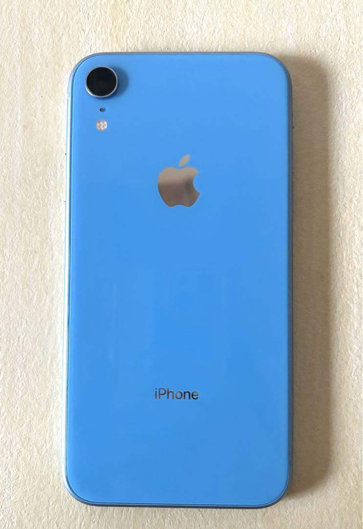 iPhoneXR 64GB SIMフリー ブルー 訳あり
