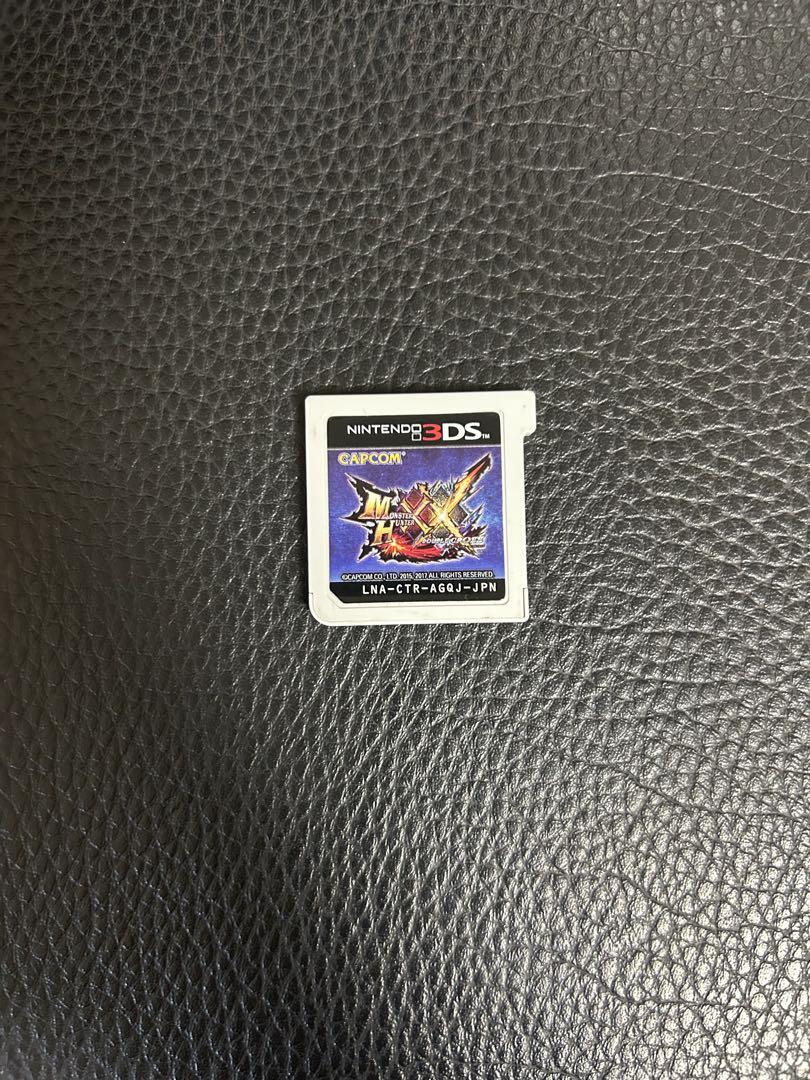 3DS LL オレンジ×ブラック＋SDカード4GB＋モンハンソフト＋ケース