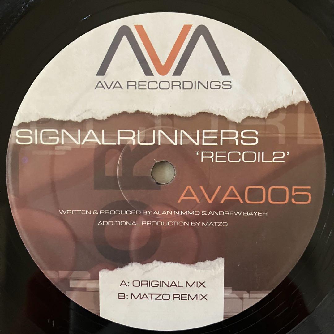 洋楽 Signalrunners - Recoil2 12\" Vinyl TRANCE