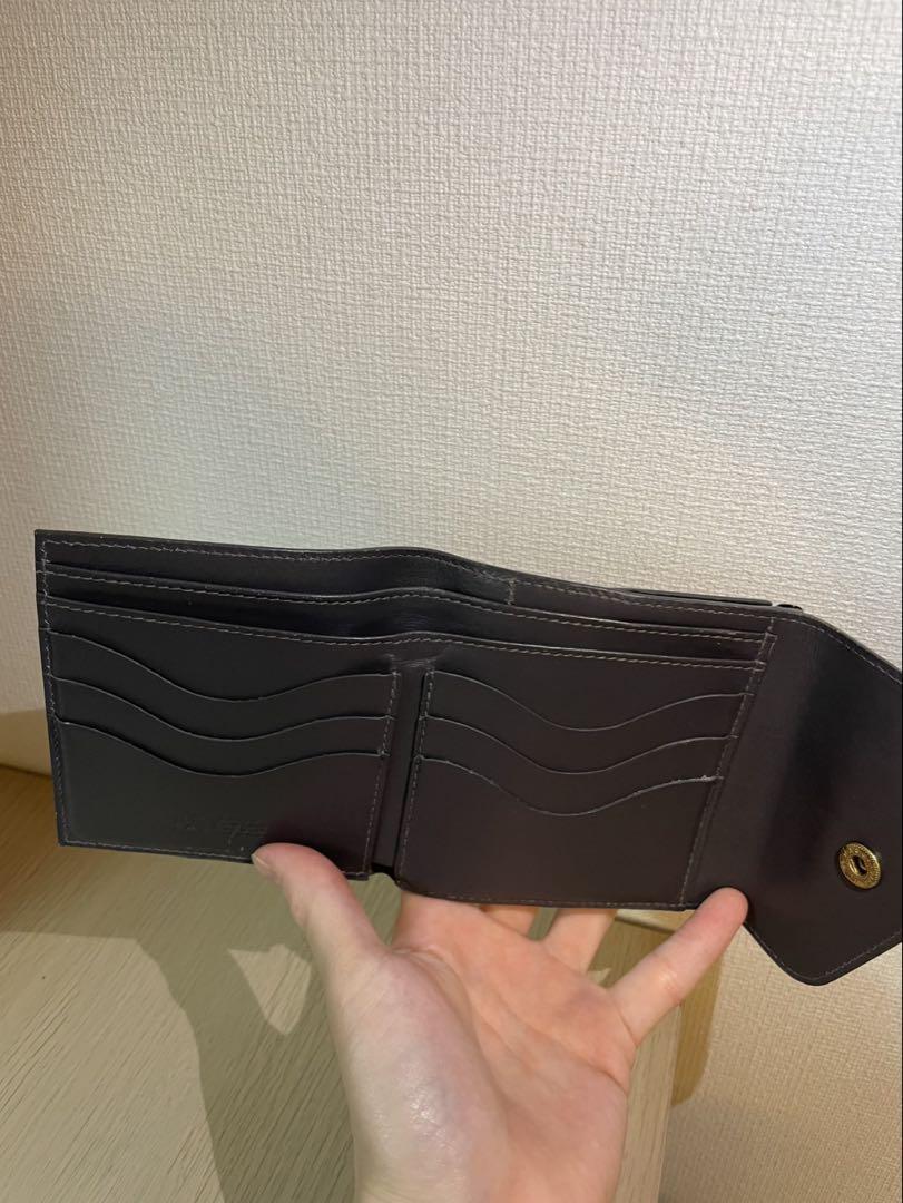 IL BISONTE イルビゾンテ がま口 フラップ 2つ折り 財布 ウォレット