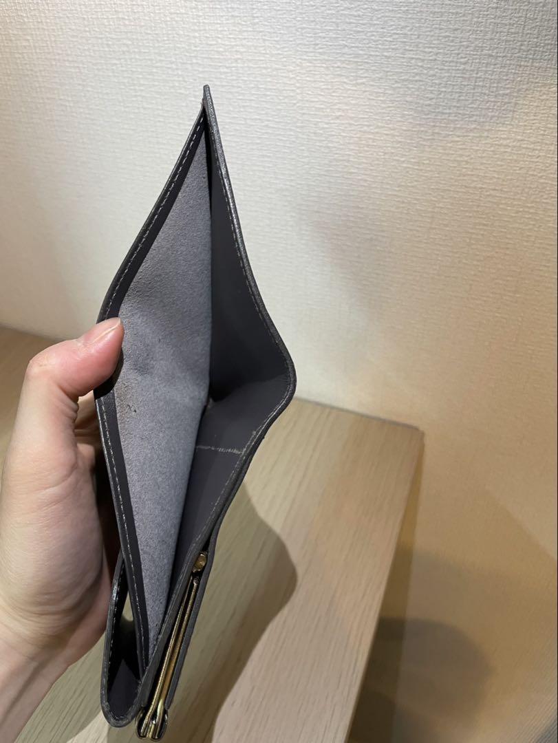 IL BISONTE イルビゾンテ がま口 フラップ 2つ折り 財布 ウォレット