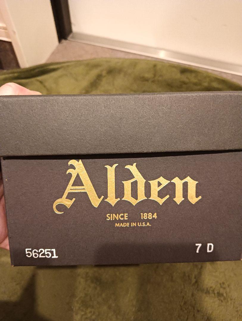 オールデン　Alden　56251　コードバン　ブラック　キャップトゥ