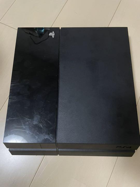ps4 CUH-1000Aプレステ4本体 動作確認済み ジェットブラック 訳あり