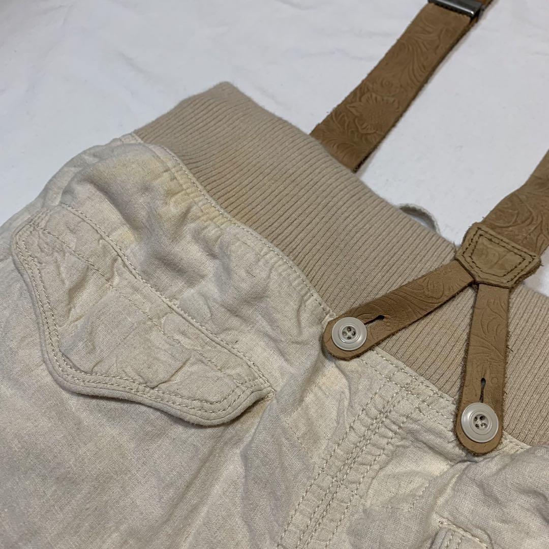 スカート goa linen zip gimmick design long skirt