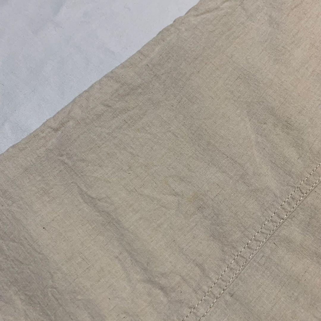 スカート goa linen zip gimmick design long skirt