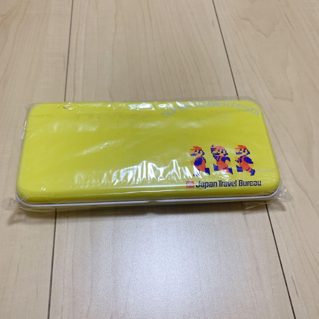 品数豊富! 任天堂 スーパーマリオブラザーズ 缶 ペンケース 筆箱