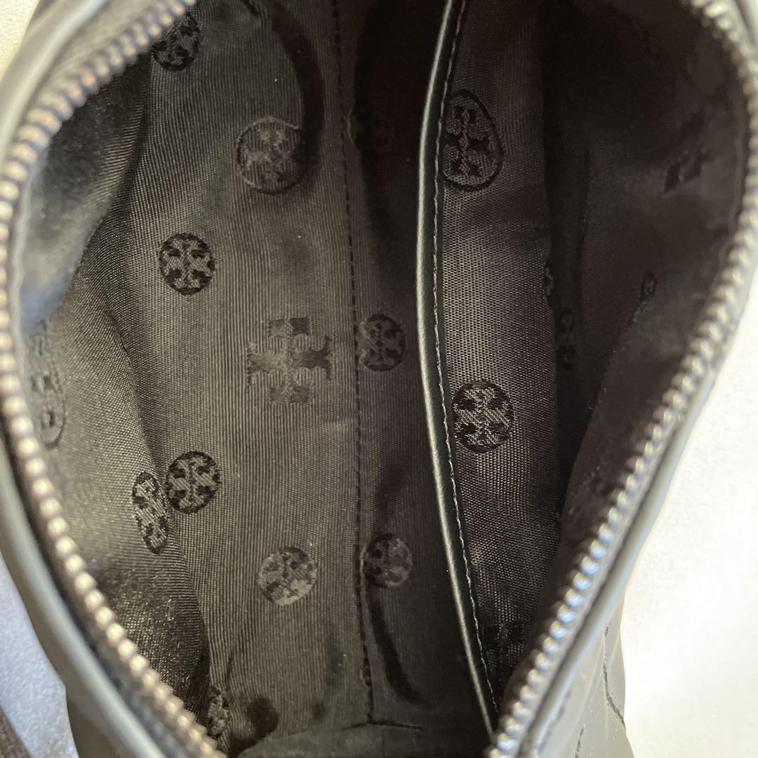 Tory Burch 黒 キルティングデザイン ショルダーバッグ トリーバーチ