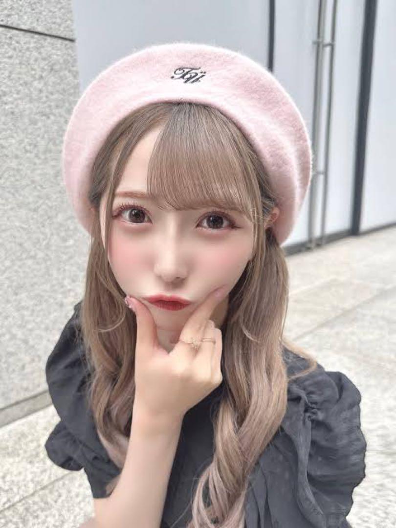 上品なファッション ürself タグ付き新品】treat ベレー帽 メルカリ - ピンク 帽子