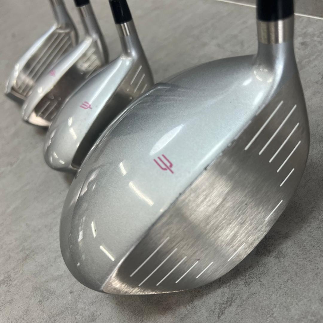 ミズノ　ユーラス　レディースゴルフ10本セット　カーボン　L　右利き用　入門用 ミズノ ユーラス レディースゴルフ10本セット カーボン L 右利き