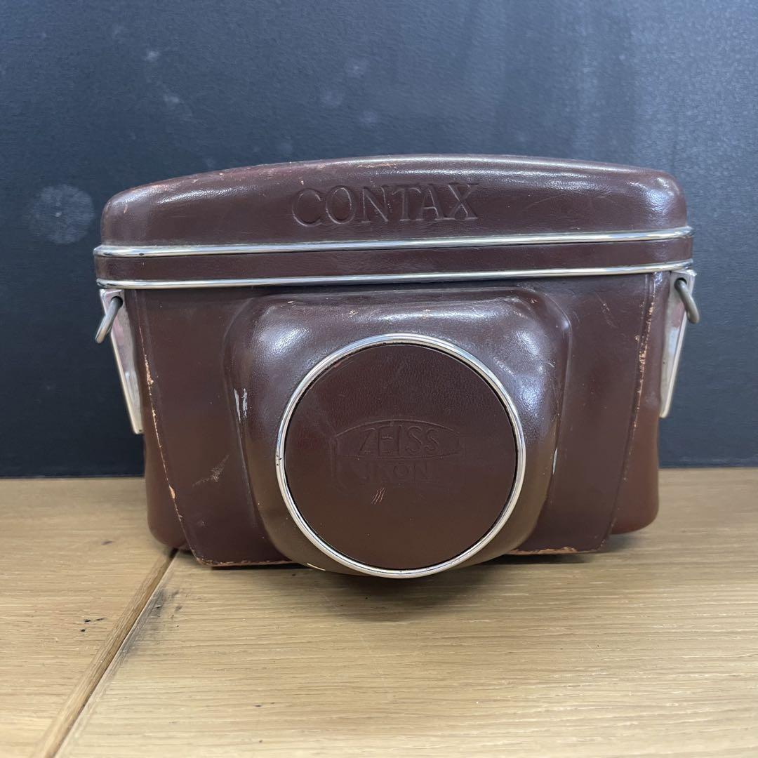 CONTAX Zeiss ikon レザー カメラケース ストラップなし