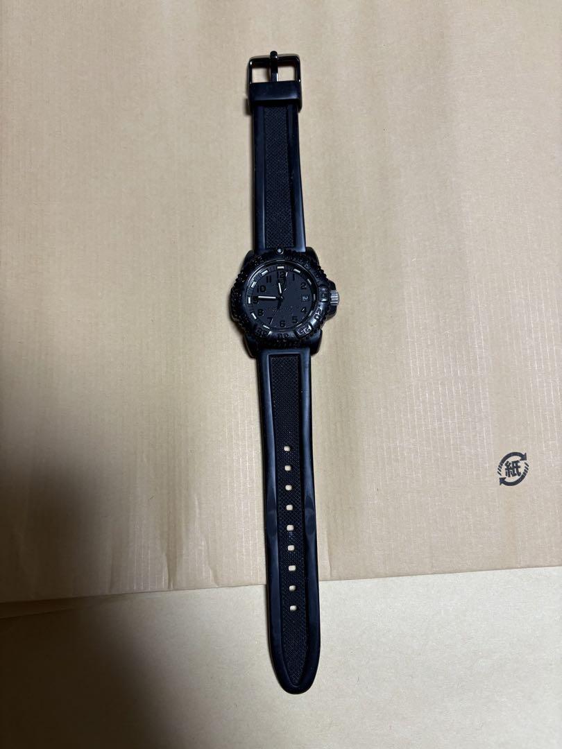 ルミノックス　ネイビーシールズ　ブラックアウト　38mm LUMI-NOX