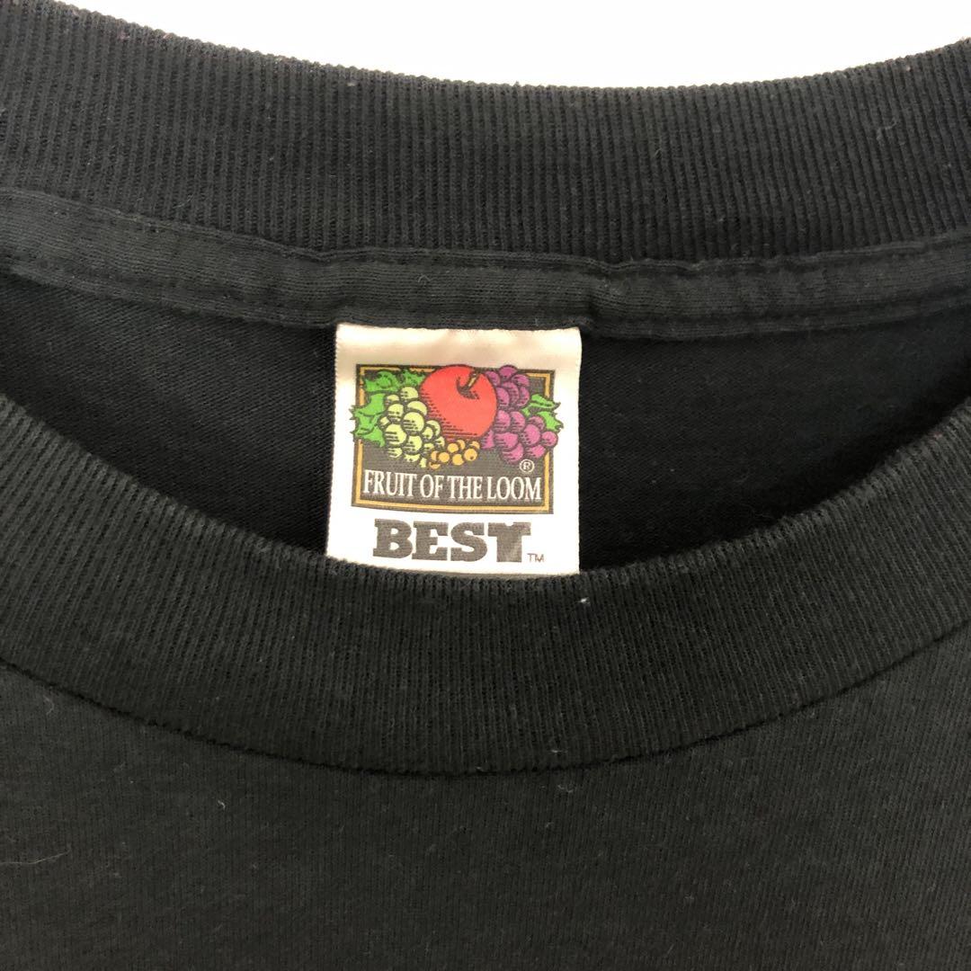 2910　PIG ODYSSEY　宇宙　ビッグプリント　Tシャツ　半袖　黒