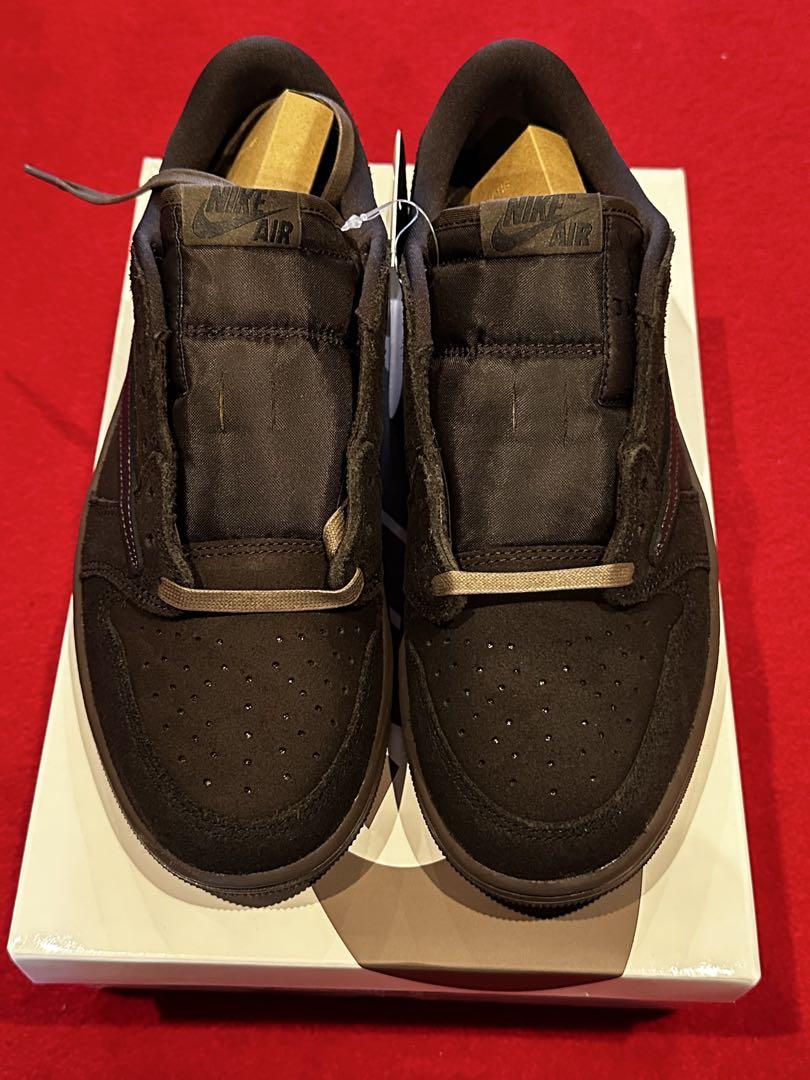 Travis Scott × Air Jordan 1 Low 26.5