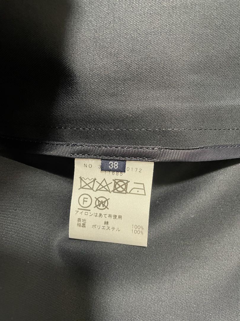 1回使用美品 ノーカラー フード 2WAY インナーライナー付