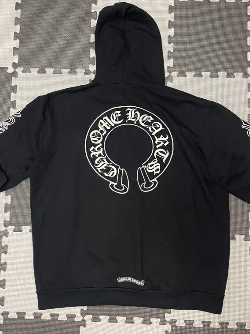 Chrome Hearts クロムハーツ 袖フローラル パーカー XL