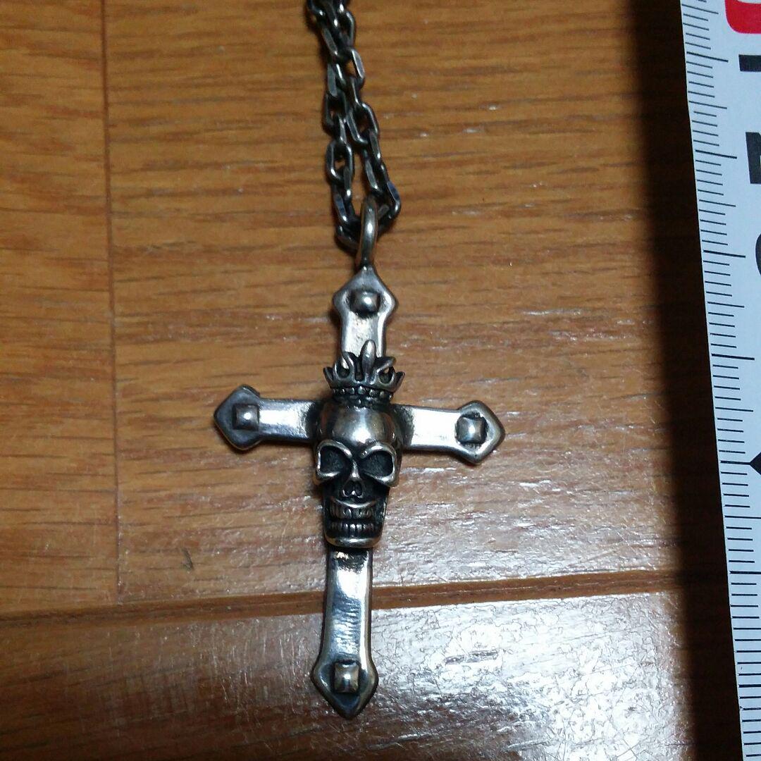 スカル　ネックレス◇シルバー925