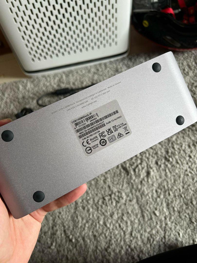 CalDigit USB-C HDMI ドック 電源付き 動作確認済