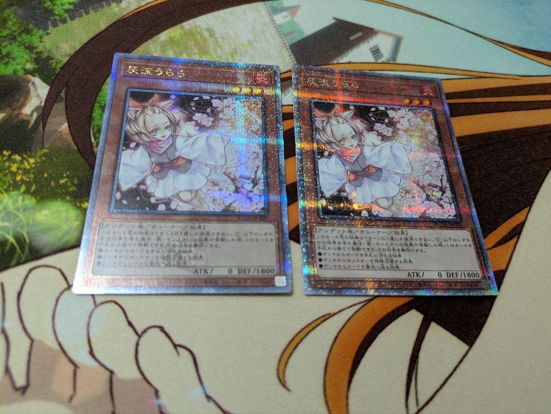 遊戯王　灰流うらら×2　25th　　QC　クオシク　クウォシク