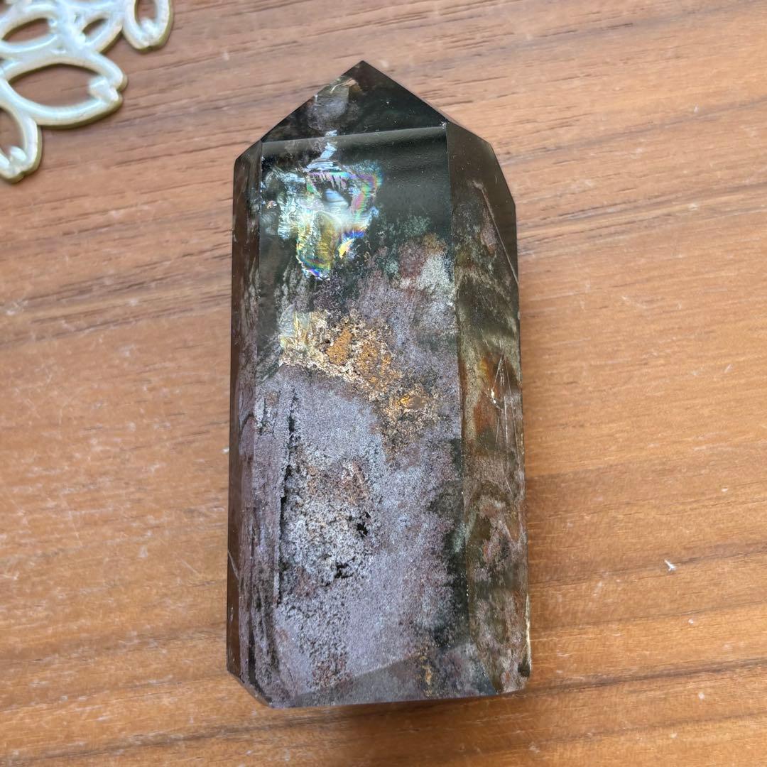 天然石 虹入りガーデンクォーツ