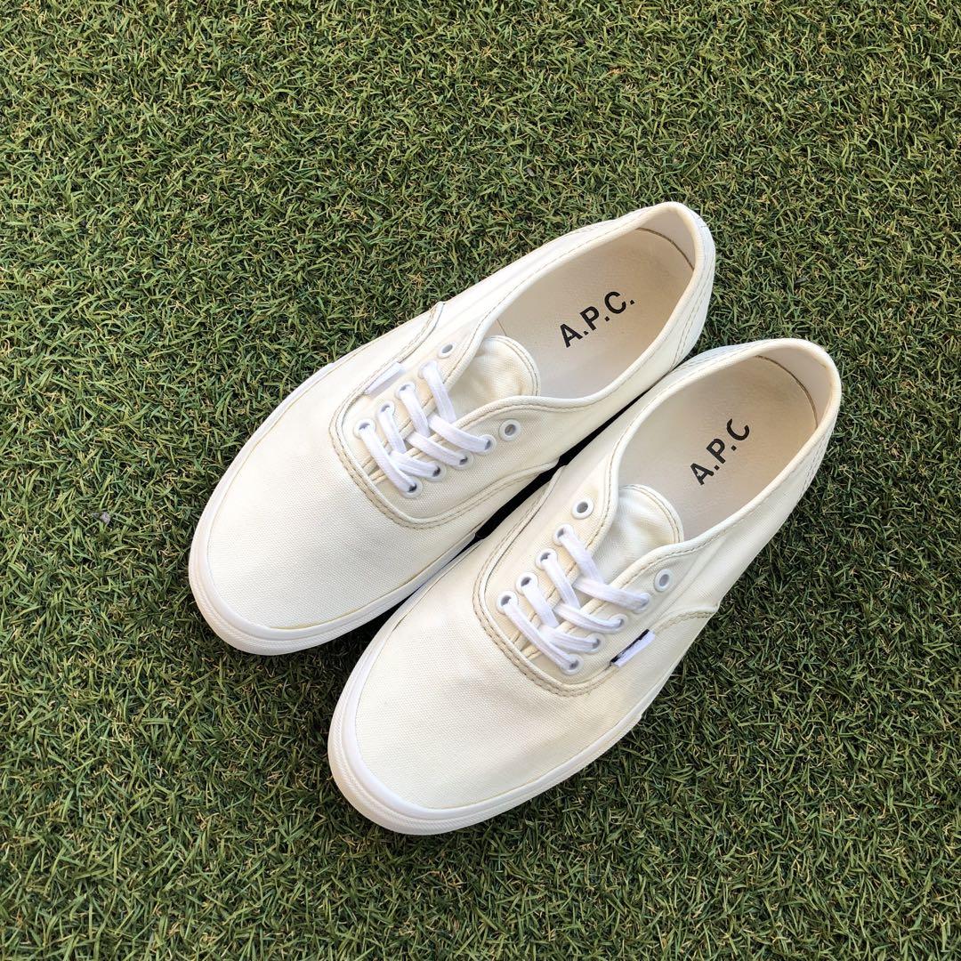 口コミ・レビュー評価が高いおすすめ人気商品の通販 美品26.5VANS VAULT×A.P.C.オーセンティック LX HA877 靴
