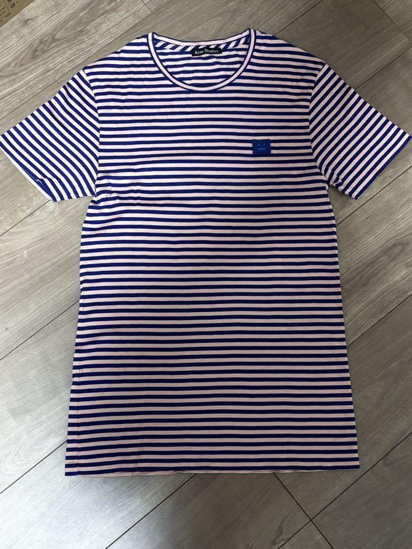 Acne Studios ストライプ 半袖Tシャツ