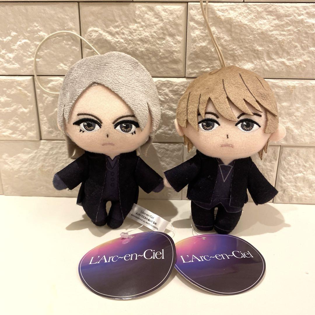 L'Arc-en-Ciel ラルク ラウンドワン ぬいぐるみ 2種 - メルカリ