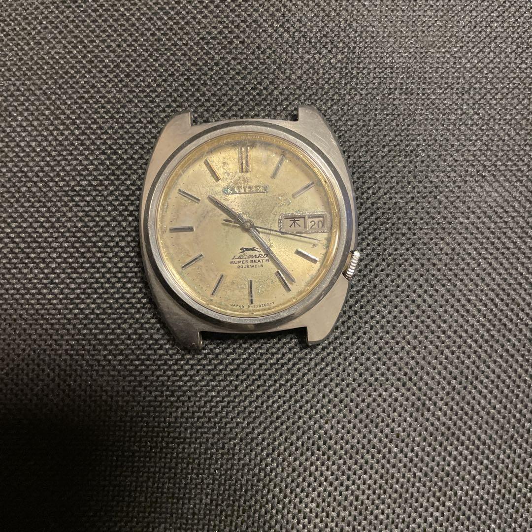 CITIZEN leopard レオパード 自動巻き メンズ腕時計 ジャンク CITIZEN leopard レオパード 自動巻き メンズ腕時計 ジャンク