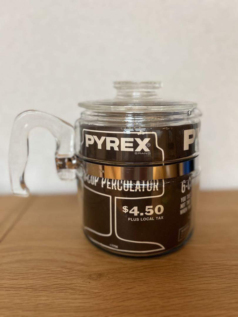 パイレックス　pyrex パーコレーター６cup　アメリカ　ビンテージ