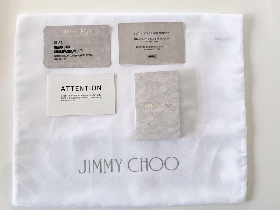 r*o様 JIMMY CHOO ゴールド 星型スタッズ 長財布