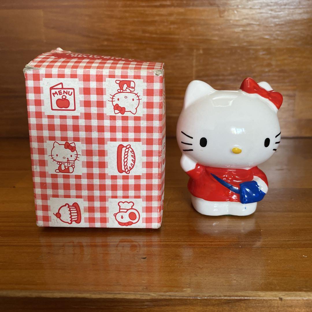 ハローキティ 陶器貯金箱 昭和レトロ 未使用 - メルカリ