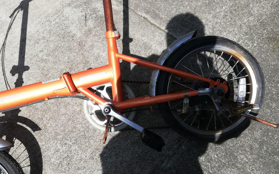 お値下げ！折り畳み自転車　MOBILLY