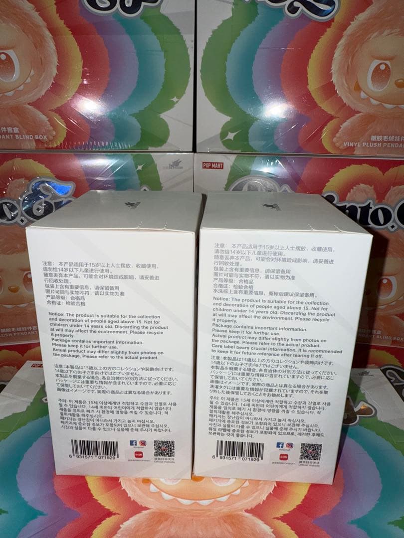 【正規品・未開封】Labubu Big into Energy 2箱