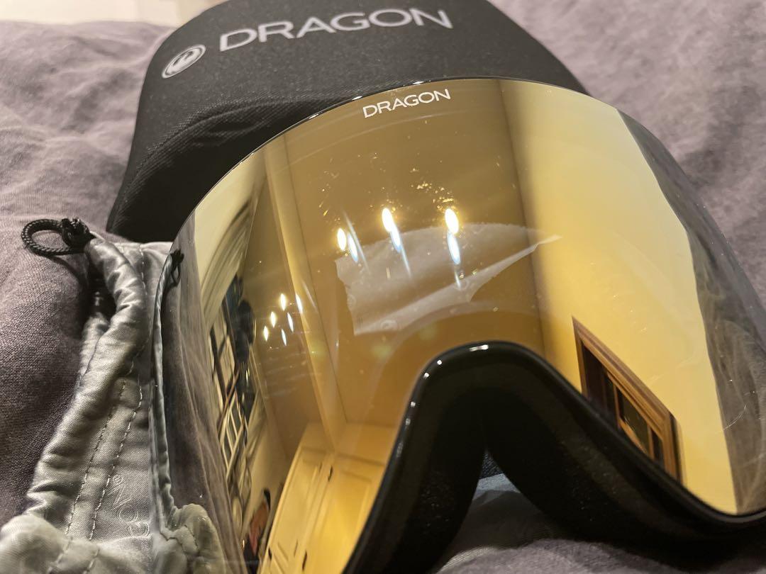 DRAGON ゴーグル pxv ミラーゴールド