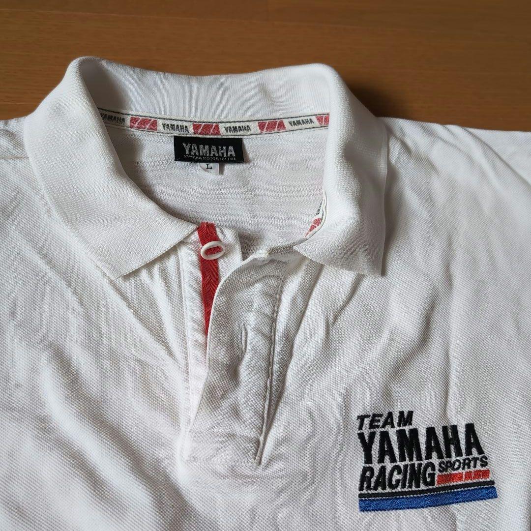 YAMAHA Marine ホワイト ポロシャツ Yamaha TEAM YAMAHA RACING ポロシャツ ホワイト - メルカリ