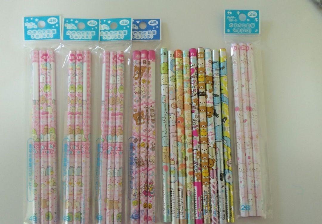 【ホヌ様ご検討品】すみっコぐらしリラックマかきかた鉛筆