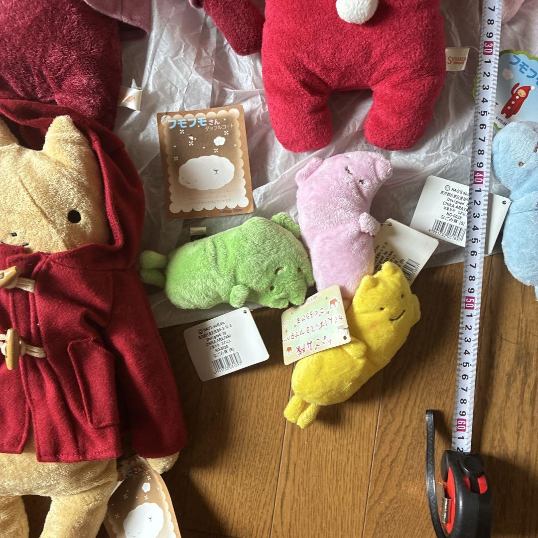 ‼️新品超希少フモフモさん 　ニコラ　ぬいぐるみ　シナダ　妖精　色々セットタグ付き 新品超希少フモフモさん ニコラ ぬいぐるみ シナダ 妖精 色々