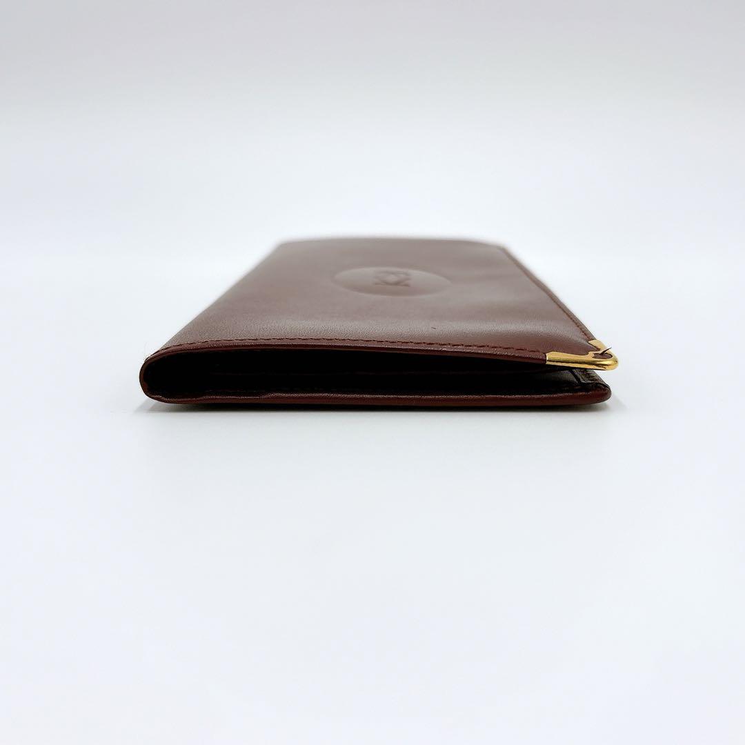 極美品＊Cartier カルティエ マストライン 長財布 札入れ