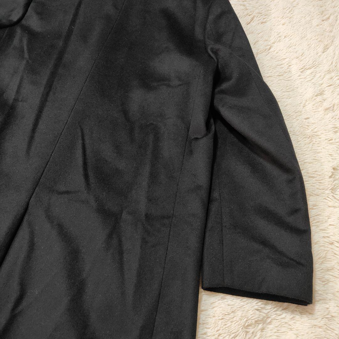 新品タグ付✨カシミヤ✨着丈101cm✨UNIQLO チェスターコート ロング丈