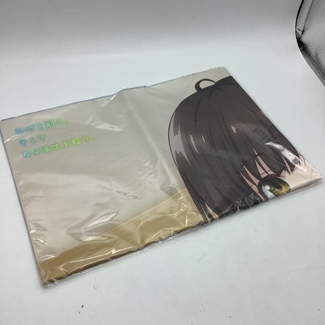 ひげを剃る。そして女子高生を拾う。描き下ろし布ポスター萩原沙優5-1122-11